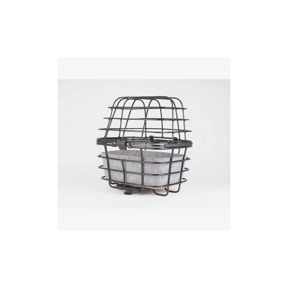 AtranVelo DUO COVER with felt inlay for secure protection of DUO basket on bicycle, accessory designed for durability and safety.