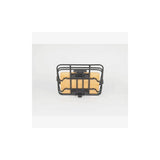 AtranVelo EPIC RETRO AVS bike basket with bamboo base, 8L capacity, featuring a stylish accessory for cycling storage.
