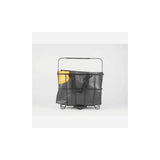 AtranVelo Grocery AVS bike basket with removable 40L bag attached to a bike rack, showcasing its durable design and ample storage.