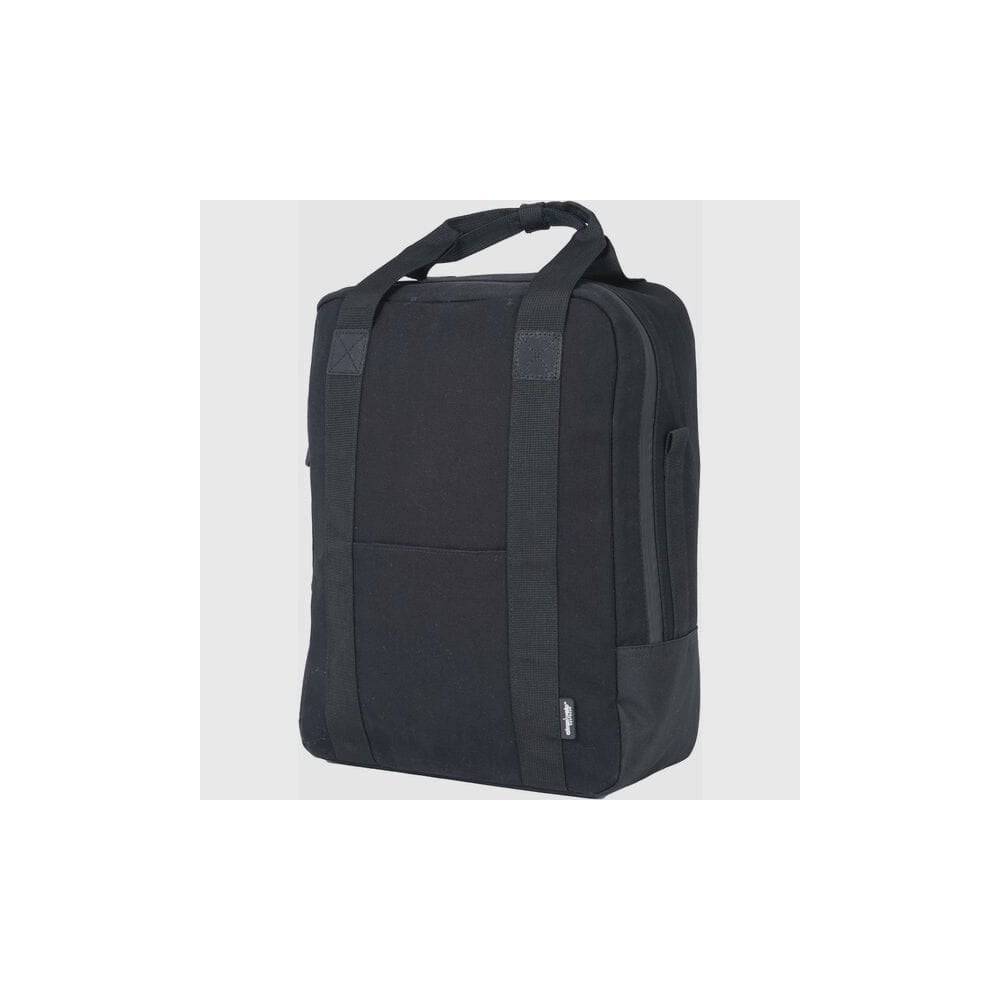 AtranVelo METRO AVS side bag with laptop compartment mounted on triple-X pannier rack for cycling accessories.