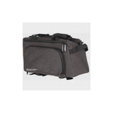 AtranVelo ZAP Top AVS bike bag with expandable 10.5L capacity and matching 8L mini-panniers attached to a bicycle.