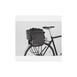 AtranVelo ZAP Top AVS bike bag with expandable compartments, and matching 8L mini-panniers for cycling accessories.