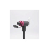 Truflo Air Flow MiniTrax CNC mini floor pump with long hose and frame mount for bicycle tire inflation, accessories.