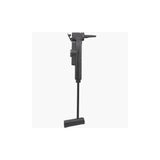 Truflo Micro II mini bike pump with dial gauge, dual head for Presta and Schrader valves, compact cycling accessories