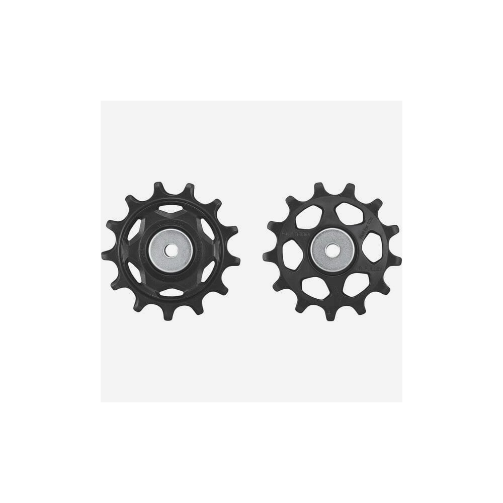 Shimano CUES RD-U6000 rear derailleur tension and guide pulley set for bike components, featuring high-quality replacement parts.