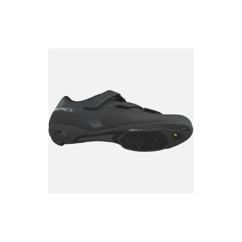 Shimano RC1W women's road cycling shoes with reflective safety features, lightweight, breathable cycling footwear for women.