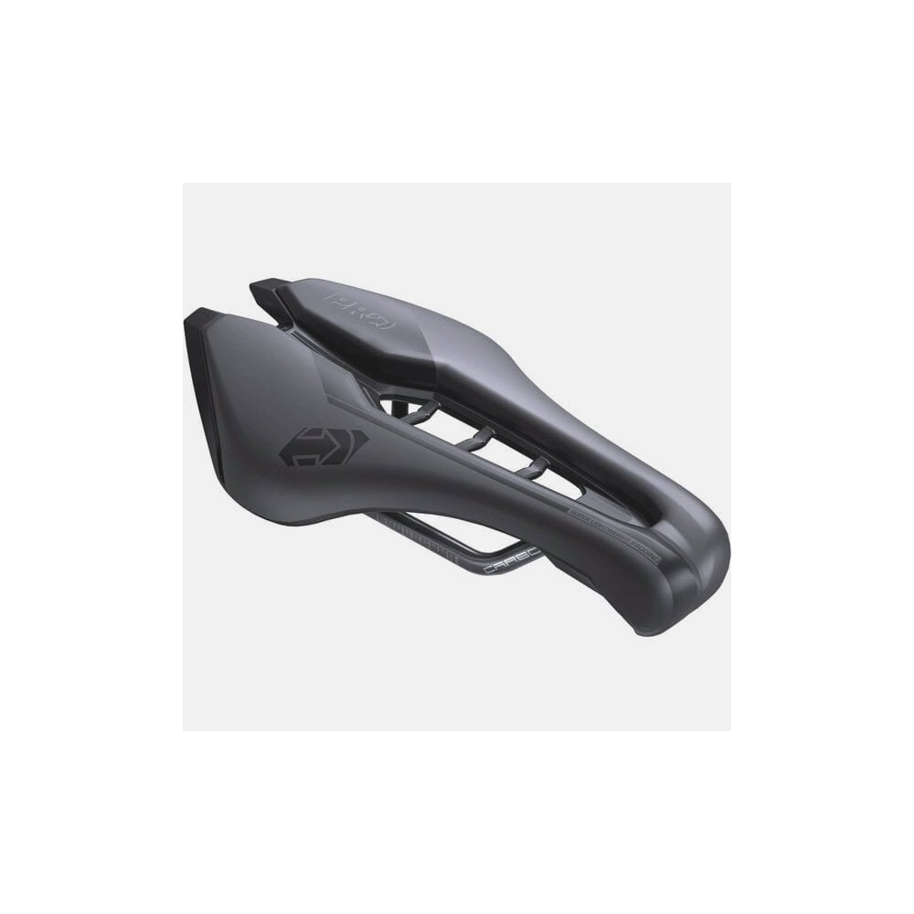 PRO TSA 1.1 Carbon Rail triathlon and time trial saddle, 132mm aerodynamic bike saddle with lightweight design.