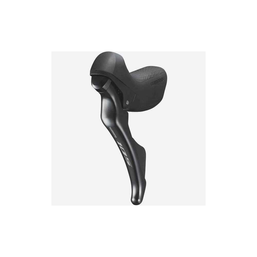 Shimano 105 ST-R7000 left hand double mechanical 11-speed STI lever in black for road bike components.
