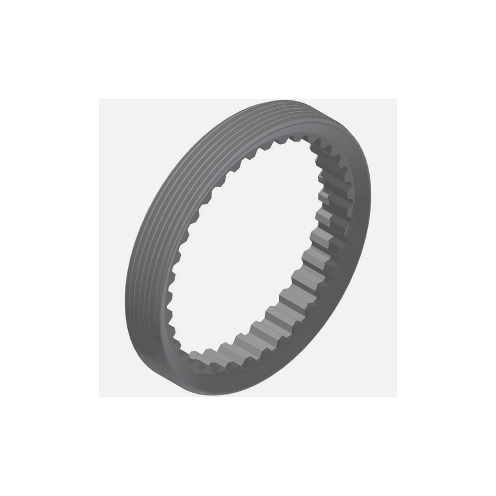 DT Swiss Shim Ring for Ratchet DEG hubs, a precision fit maintenance tool, shown in workshop setting with detailed metal components.