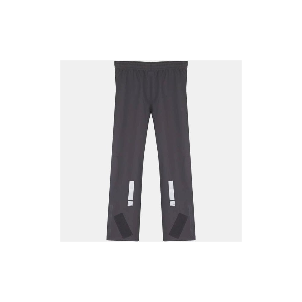 Unisex waterproof reflective overtrousers by HUMP with adjustable fit, designed for outdoor activities and visibility.