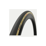 Vittoria Pista Oro 23-28 inch black tan tubular TPU track cycling tyre with G2.0 tread pattern and smooth sidewalls.