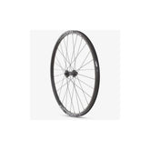 Black M Part Wheels gravel front wheel with DT 370 hub, 650B size, 100x12mm thru-axle, TLR rim for off-road cycling.