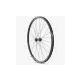 Black M Part Wheels gravel front wheel with DT 370 hub, 650B size, 100x12mm thru-axle, TLR rim for off-road riding.