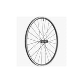 DT Swiss P 1800 SPLINE rear clincher wheel for road bikes, tubeless-ready with 23x18mm rim width, high-performance cycling component.