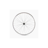 Silver M Part Wheels 700c road rear wheel with Shimano Sora hub and eyeleted rim for cycling components.