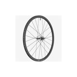 DT Swiss T 1800 rear track wheel with 30mm aero alloy rim, clincher design, tubeless-ready, ideal for high-performance cycling.