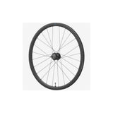 Shimano GRX WH-RX880 700C rear wheel with 12-speed Micro Spline hub and center lock disc brake, cycling component for gravel bikes.