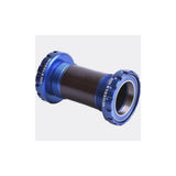 Wheels Manufacturing BSA threaded bottom bracket with ABEC-3 bearings for 30mm cranks, showcasing the component's threading and bearings.