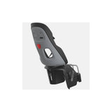 Thule Yepp Nexxt 2 Maxi frame mount child seat with suspension and safety buckle, designed for bike accessories.
