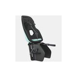 Thule Yepp Nexxt 2 Maxi rack mount child bike seat showing secure mounting hardware for kids' safety and comfort
