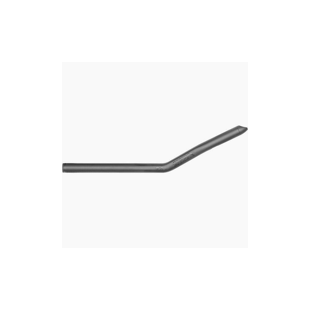 Profile Design Aero Aerobar Extensions in aluminum, 400mm length with integrated cable routing for cycling components.