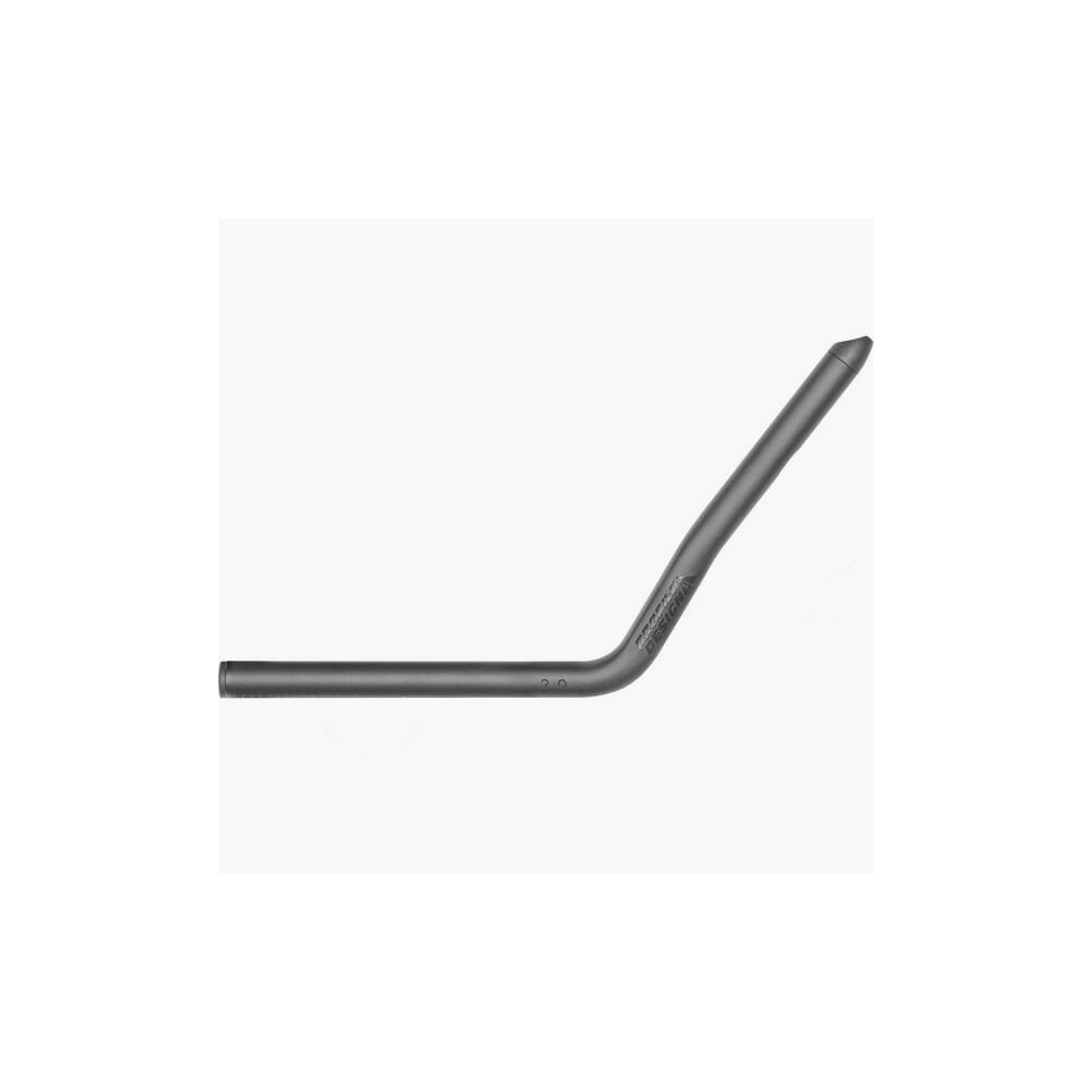 Profile Design Aero aerobar extensions in aluminium, 400mm length with integrated cable routing for cycling components.