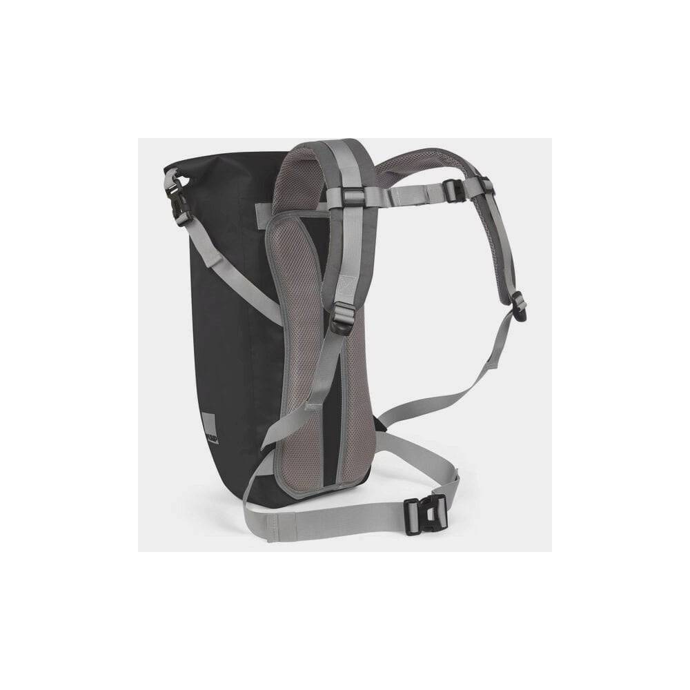 HUMP Reflective Waterproof 20L backpack showing weatherproof fabric, ergonomic design, and reflective features for outdoor use.