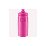 Elite Bottles Fly Tex Smoke 550 ml racing bidon with enhanced grip and fast-open cap, designed for cycling accessories.