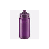 Elite Fly Tex Smoke 550 ml racing bidon with enhanced grip and fast-open cap for cycling accessories.