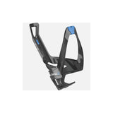 Elite Cannibal XC Bio Bottle Cage attached to a bike frame, lightweight and sustainable bike accessory for hydration.