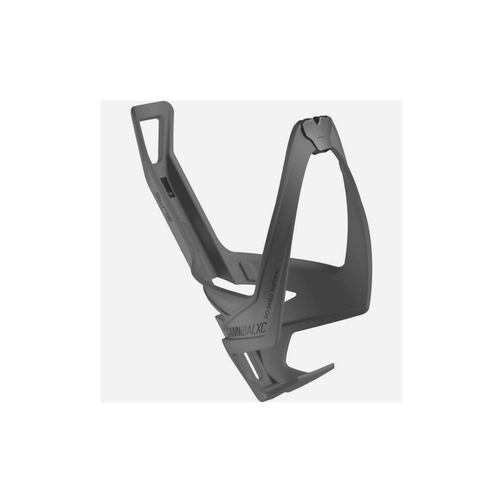 Elite Cannibal XC Bio Bottle Cage for bikes, lightweight, sustainable cycling accessory, designed to securely hold water bottles.