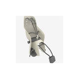 Urban Iki U-ME childseat rear seat with frame mount for bikes and e-bikes, showing the seat and mounting hardware.