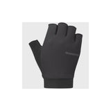 Shimano unisex explorer cycling gloves showing ergonomic design, padded palms, and adjustable wrist straps for comfortable riding.
