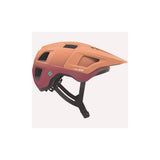 Lazer Finch KinetiCore youth trail helmet with adjustable fit and LED light mount, designed for safety and comfort during outdoor rides.