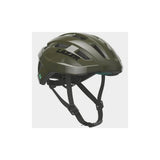 Lazer Tempo KinetiCore unisex helmet with adjustable fit and LED light mount, designed for cycling safety and comfort.