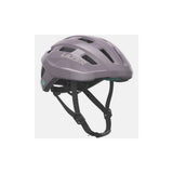 Lazer Tempo KinetiCore unisex cycling helmet with adjustable fit and LED light mount, shown from side view.