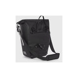 HUMP Reflective Waterproof 30L single pannier bag with quick-release mounting system, designed for bike accessories.
