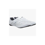 Shimano RC3 road cycling shoes with BOA dial closure and reflective print, designed for performance cycling.