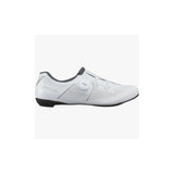 Shimano RC3W women's road cycling shoes with BOA L6 dial and reflective prints, featuring breathable design and secure fit.