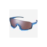 Shimano Aerolite RideScape road glasses with UV400 protection, lightweight eyewear for cycling, featuring clear lenses and sporty design.