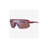 Shimano Twinspark RideScape cycling glasses with high contrast lenses, black frame and clear adjustable nose pads.
