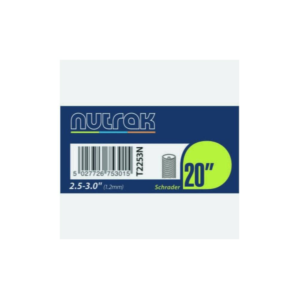 Nutrak eCargo Bike Inner Tube with 35mm Schrader valve, durable butyl rubber replacement for eCargo bike tires.