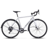 Kinesis UK 4S Apex road bike for commuting with 1x drivetrain and fitted mudguards, ready for urban cycling.