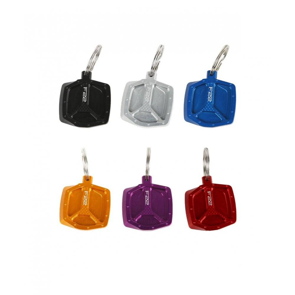 Hope F22 Pedal keyring featuring durable cycling memorabilia and stylish key accessory design.