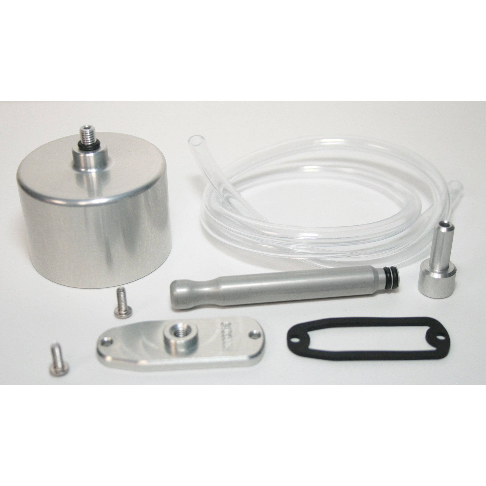 Hope Easy Brake Bleed Kit for Tech 4 workshop tool for efficient brake bleeding, shown with components and fittings.