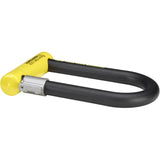 Kryptonite New York Diamond U-Lock for bikes and powersports, angle grinder resistant, sturdy steel locking mechanism.