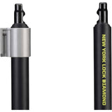 Kryptonite New York Diamond U-Lock for bikes and powersports, angle grinder resistant, with sturdy lock mechanism and key.