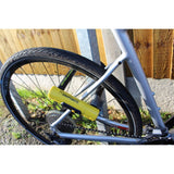 Kryptonite New York Diamond U-lock with angle grinder resistance, designed for bike and powersports security, sturdy steel construction.
