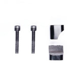 Black DMR Defy50 replacement collet for stem stability and steering control, shown installed on a bicycle component.