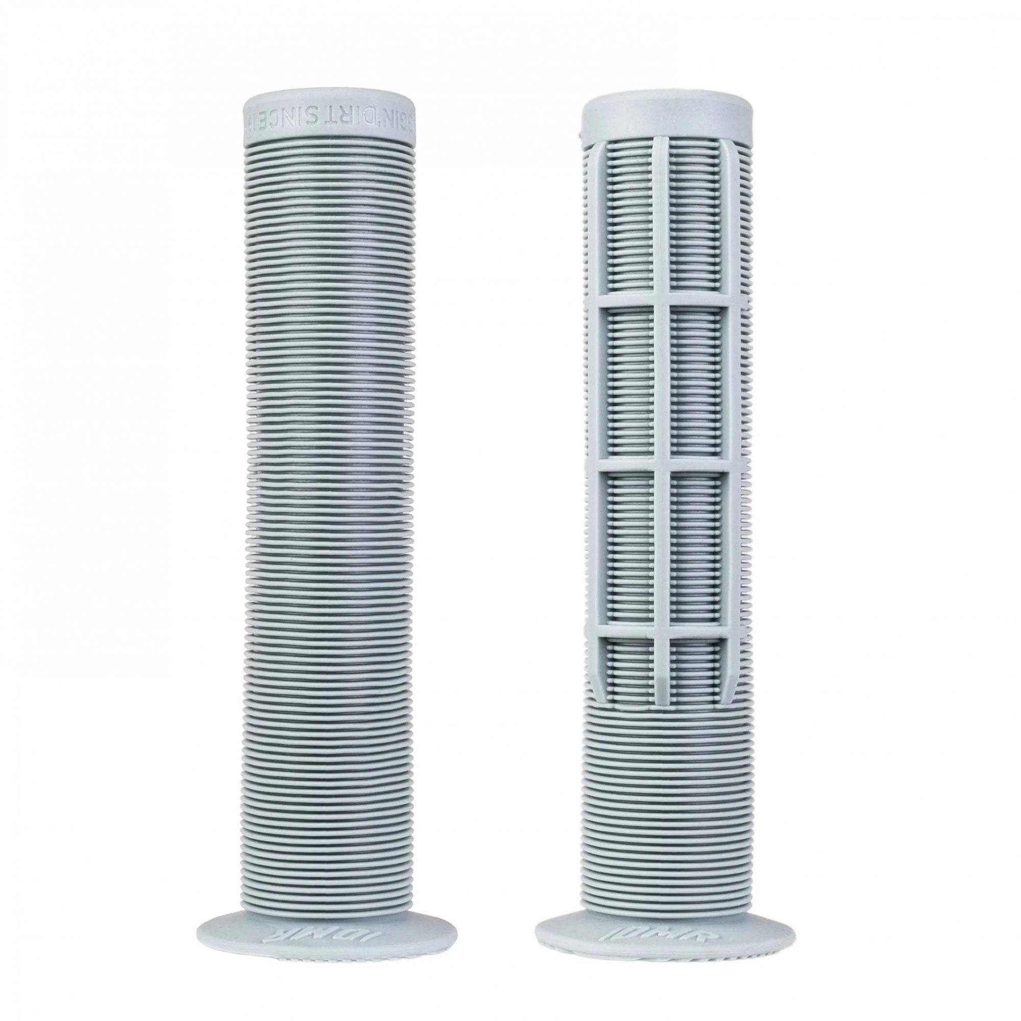 DMR Bikes Grid MTB handlebar grips with soft rubber and waffle pattern for comfortable mountain biking control.